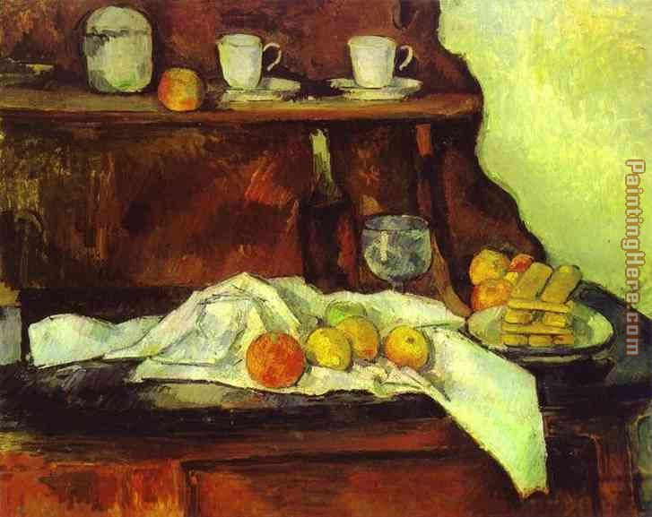 A Buffet painting - Paul Cezanne A Buffet art painting